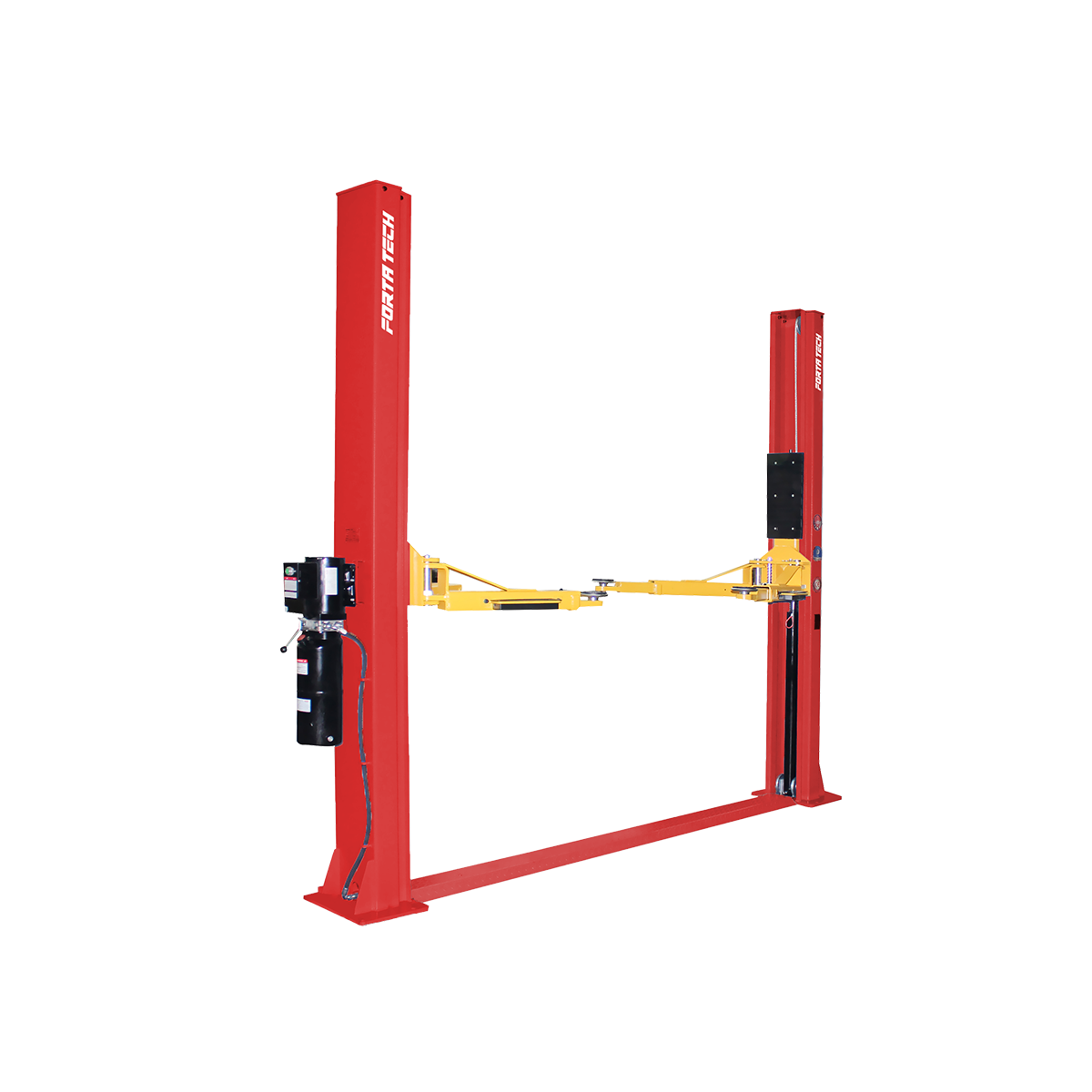 ELEVADOR HIDRAULICO FORTA TECH EB452 BASE INFERIOR 2 DESTRAV. 4.5 TON VERMELHO