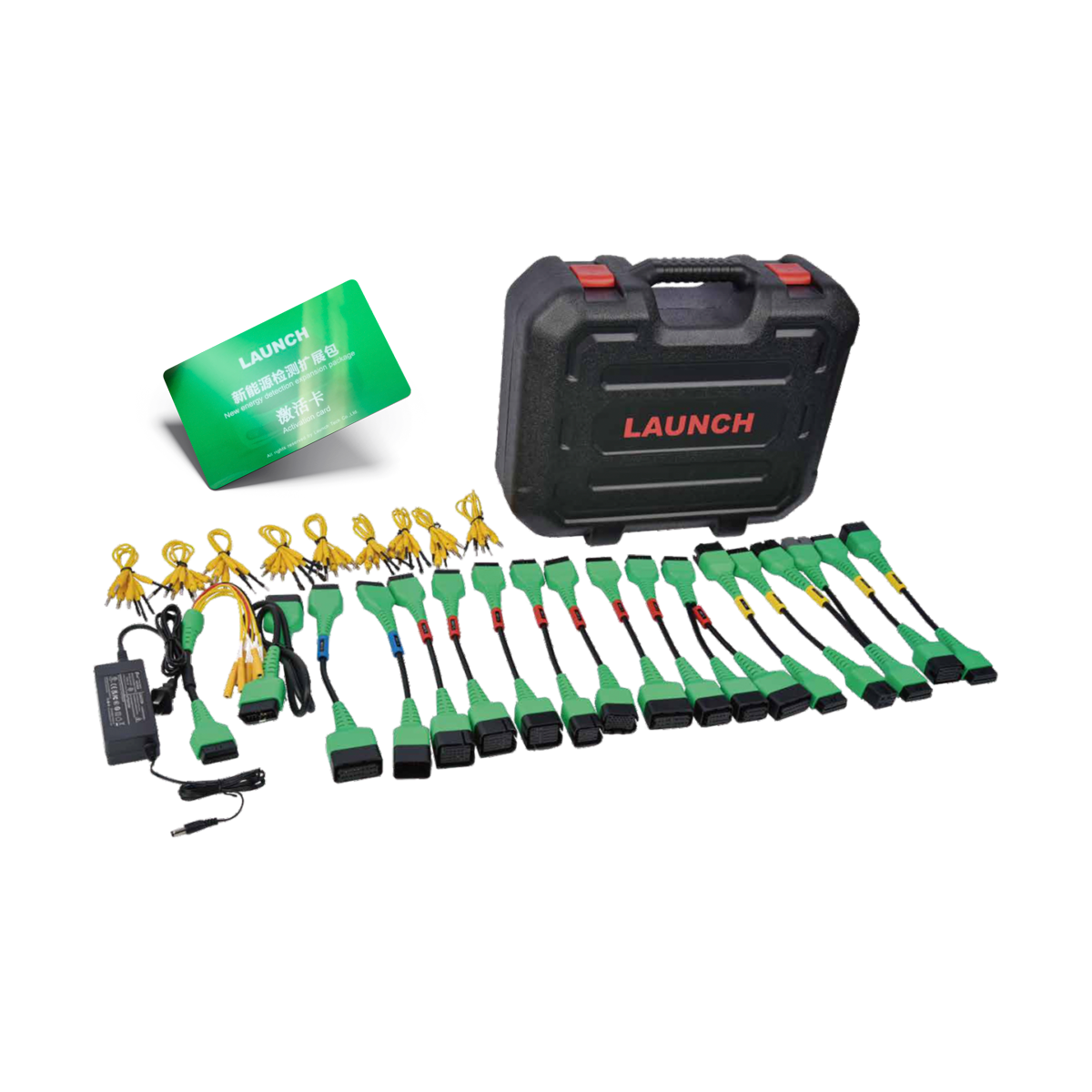 KIT DE CABOS PARA CARROS ELETRICOS SCANNERS LAUNCH OVERSEAS (301190852)
