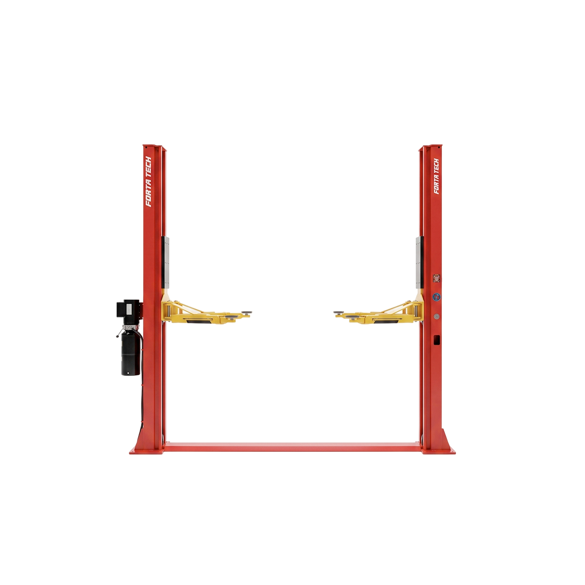 ELEVADOR HIDRAULICO FORTA TECH EB452 BASE INFERIOR 2 DESTRAV. 4.5 TON VERMELHO