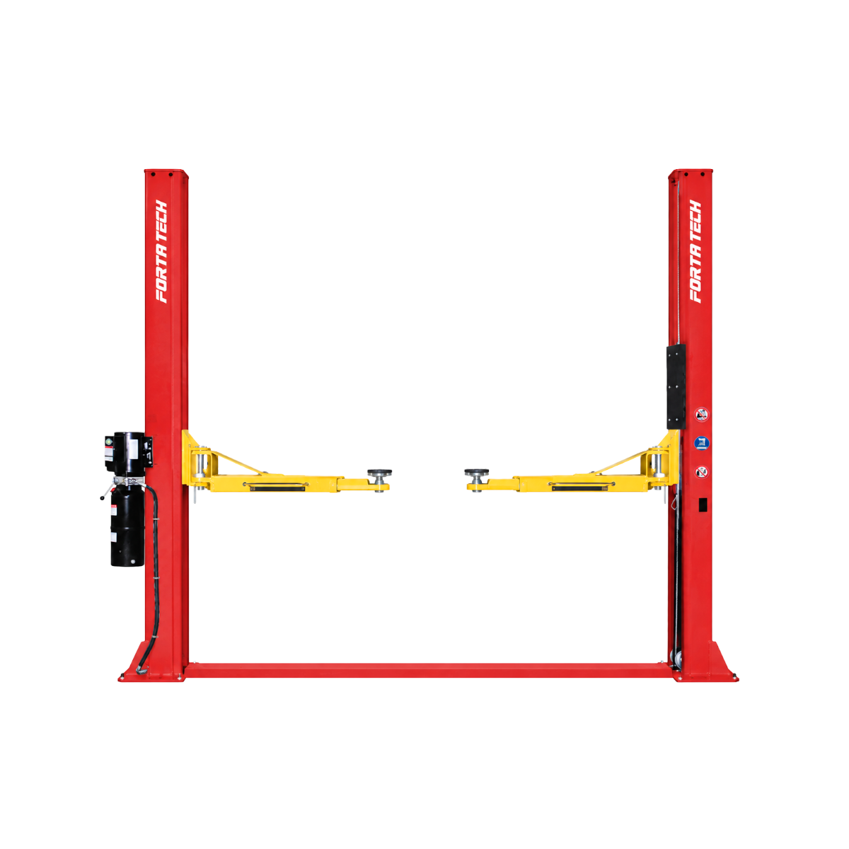 ELEVADOR HIDRAULICO FORTA TECH EB452 BASE INFERIOR 2 DESTRAV. 4.5 TON VERMELHO