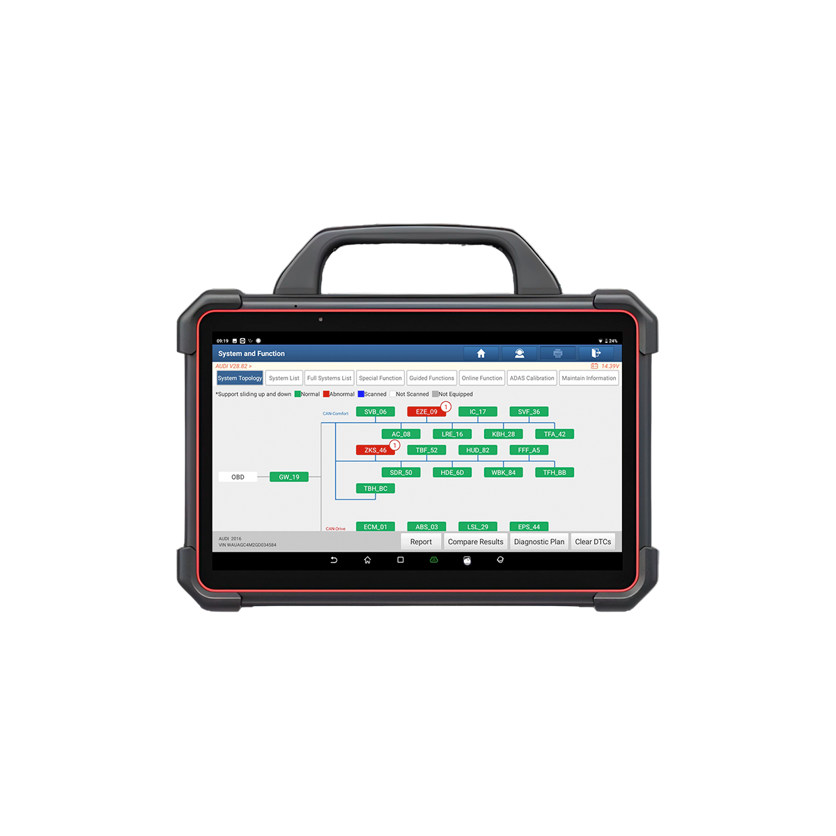 Scanner X431 PAD VII Com Smartlink V2.0 LAUNCH