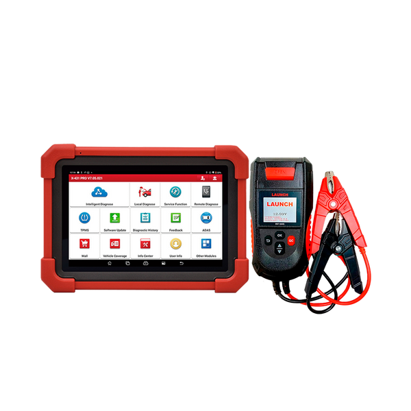 Combo X-431 Pro SE Launch + Testador de Bateria c/ impressora