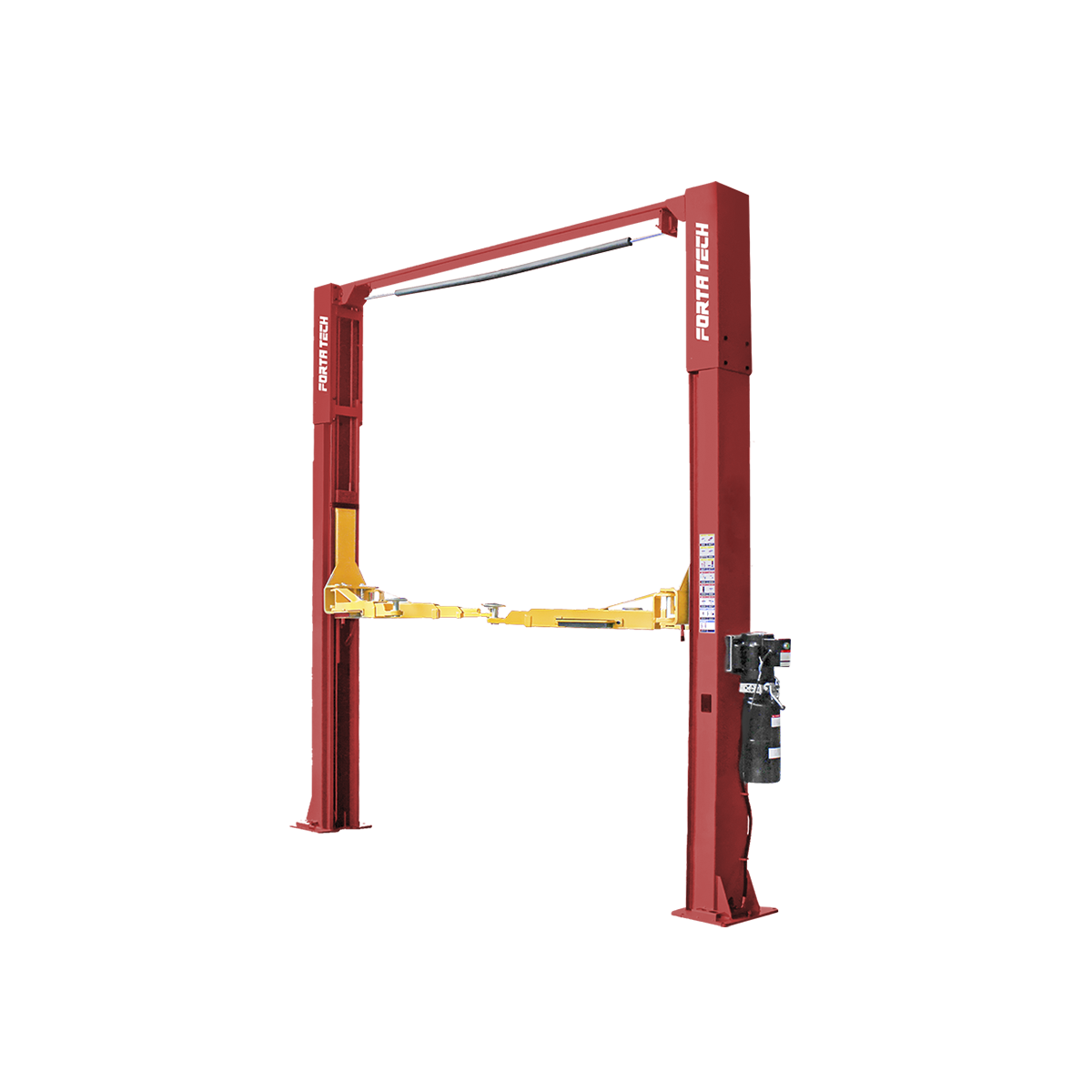 ELEVADOR HIDRAULICO FORTA TECH EP452 PORTICO 2 DESTRAV. 4.5 TON VERMELHO
