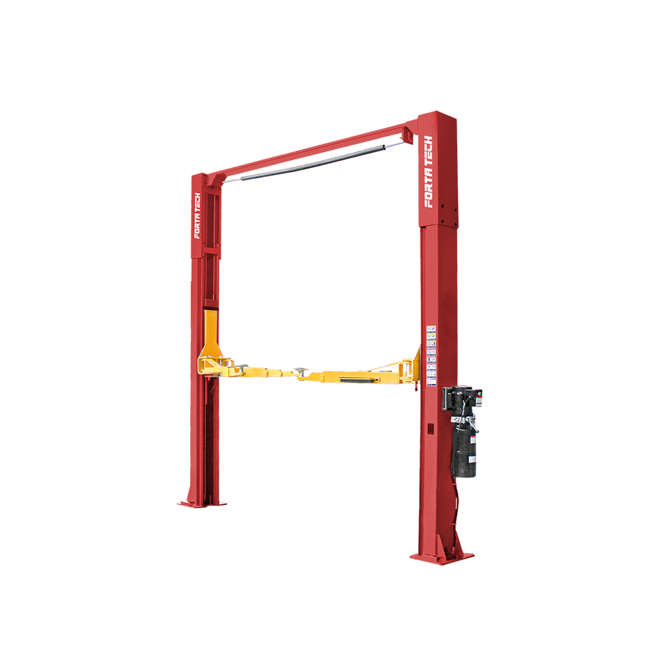ELEVADOR HIDRAULICO FORTA TECH EP452 PORTICO 2 DESTRAV. 4.5 TON VERMELHO