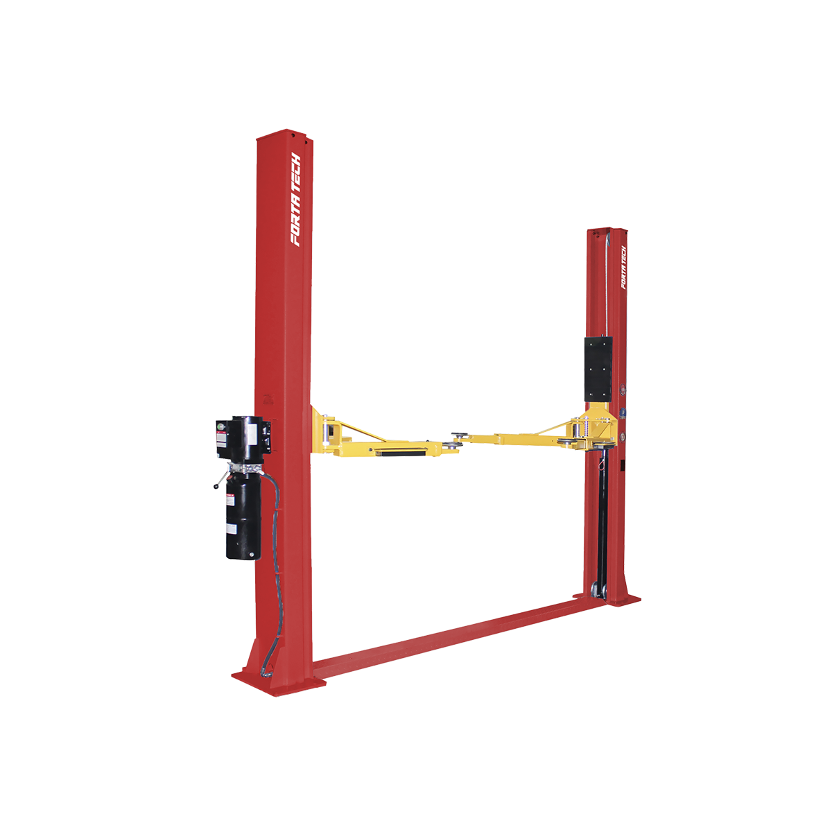 ELEVADOR HIDRAULICO FORTA TECH EB452 BASE INFERIOR 2 DESTRAV. 4.5 TON VERMELHO