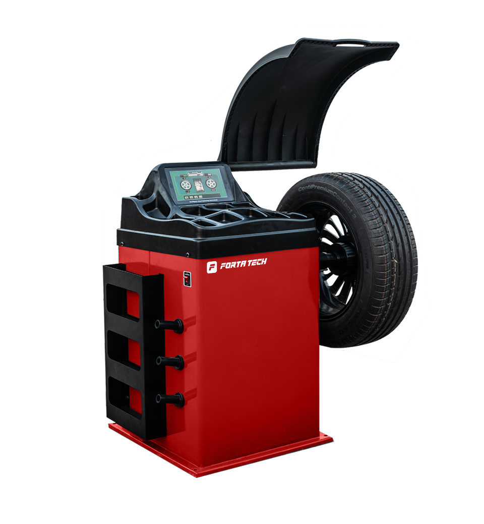 BALANCEADORA DE RODAS TOUCH FORTA TECH SPIN 500 - SP500 - VERMELHA