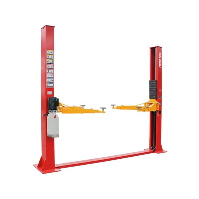 Elevador hidráulico Forta Tech EB352 base inferior 2 destrav. 3.5 ton vermelho