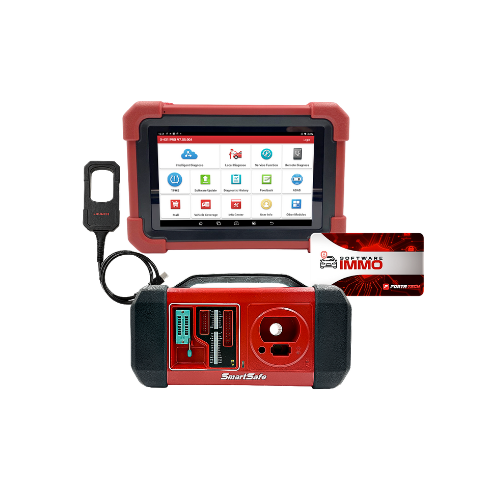 SCANNER PRO SE IMMO Profissional – X-431 PRO SE + XPROG 3 + Key Programmer + Licença IMMO