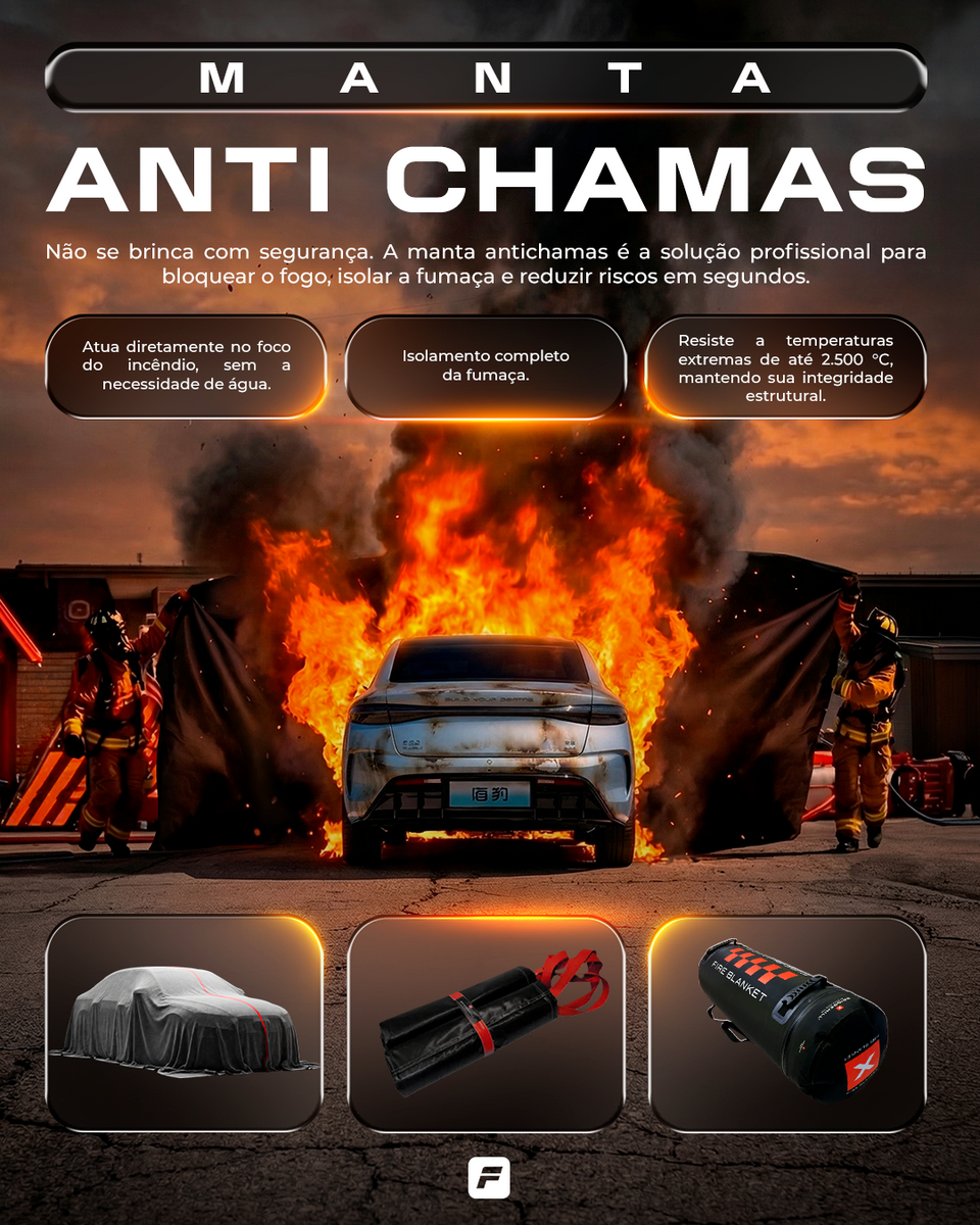 Manta Anti-Chamas Pro X