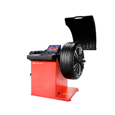 Equilibradora de ruedas Forta Tech B102 roja