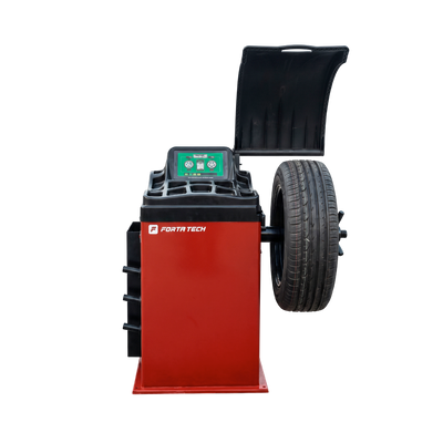 Equilibradora de ruedas Touch Forta Tech Spin 500 - SP500 - roja