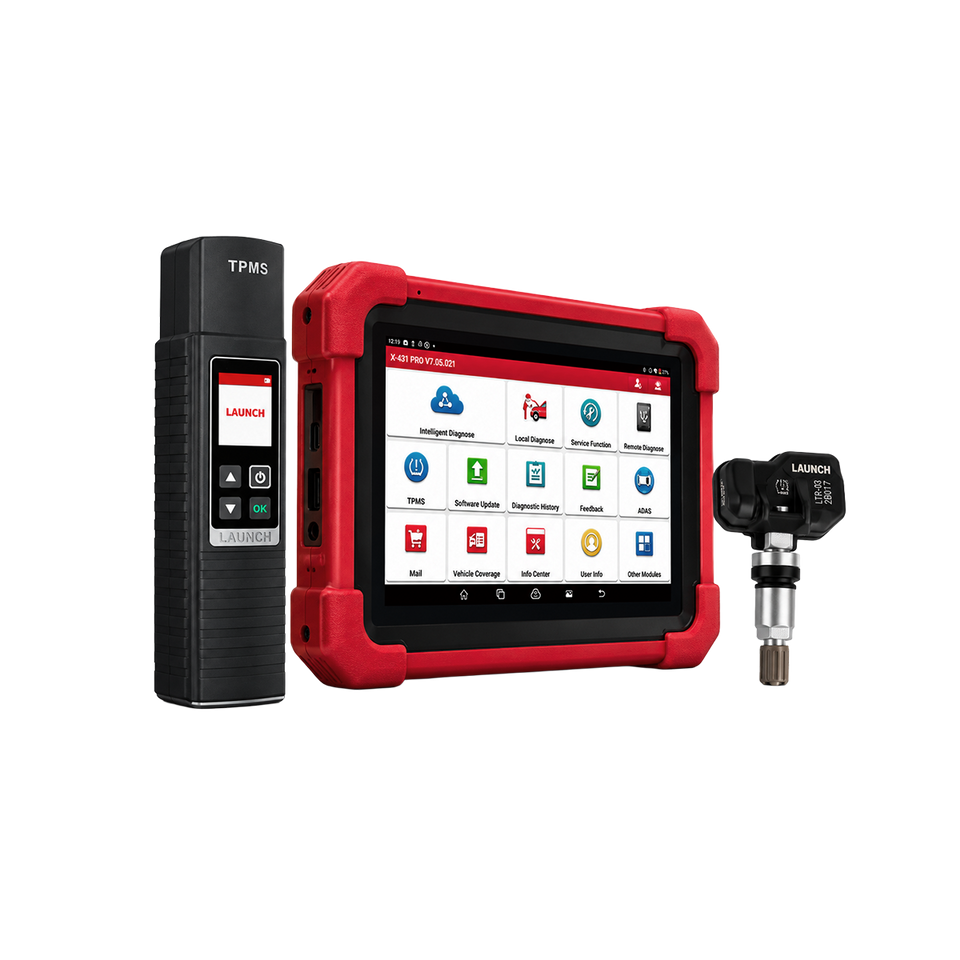 PRO SE + X431 TS Gun Combo + 4 TPMS Valves
