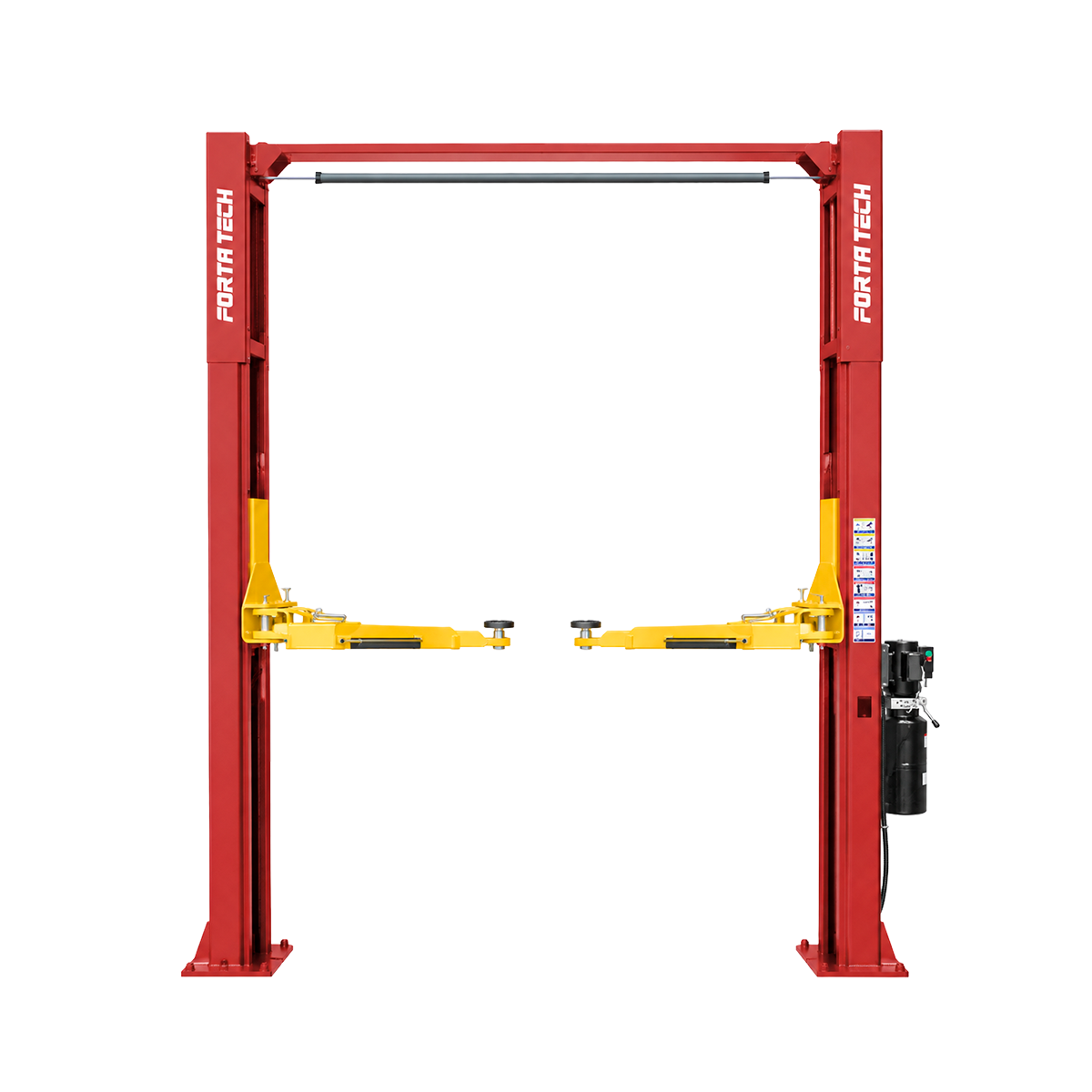 ELEVADOR HIDRAULICO FORTA TECH EP452 PORTICO 2 DESTRAV. 4.5 TON VERMELHO