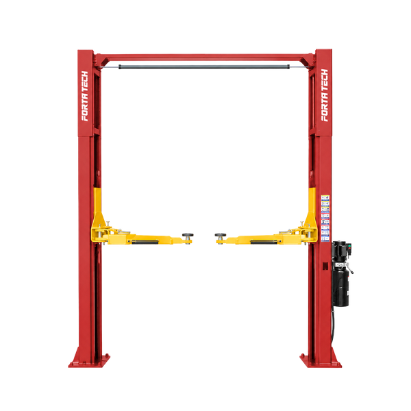 ELEVADOR HIDRAULICO FORTA TECH EP452 PORTICO 2 DESTRAV. 4.5 TON VERMELHO