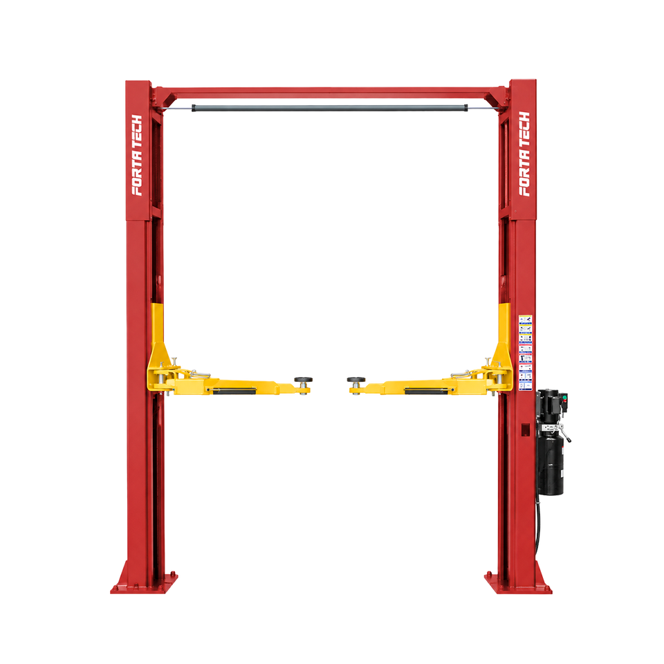 ELEVADOR HIDRAULICO FORTA TECH EP452 PORTICO 2 DESTRAV. 4.5 TON VERMELHO