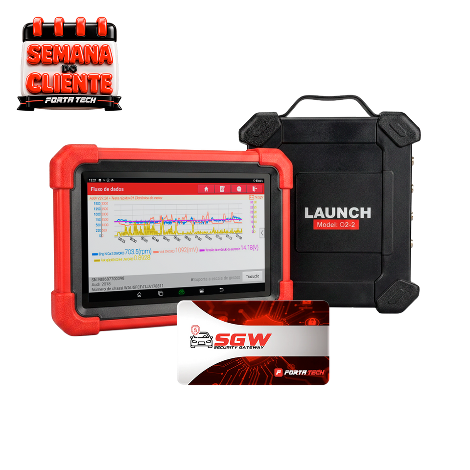 Combo Scanner 919 DTEA + Licença SGW Stellantis + Osciloscópio