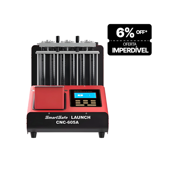 GDI 605A LAUNCH - Equipamento Para Testes E Limpeza De Bico Injetor