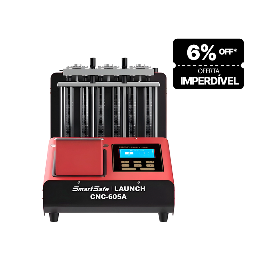 GDI 605A LAUNCH - Equipamento Para Testes E Limpeza De Bico Injetor