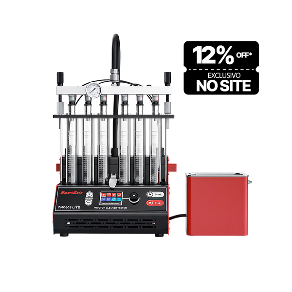 CNC 603 Lite - Equipamento Para Teste E Limpeza De Bico Injetor Smartsafe