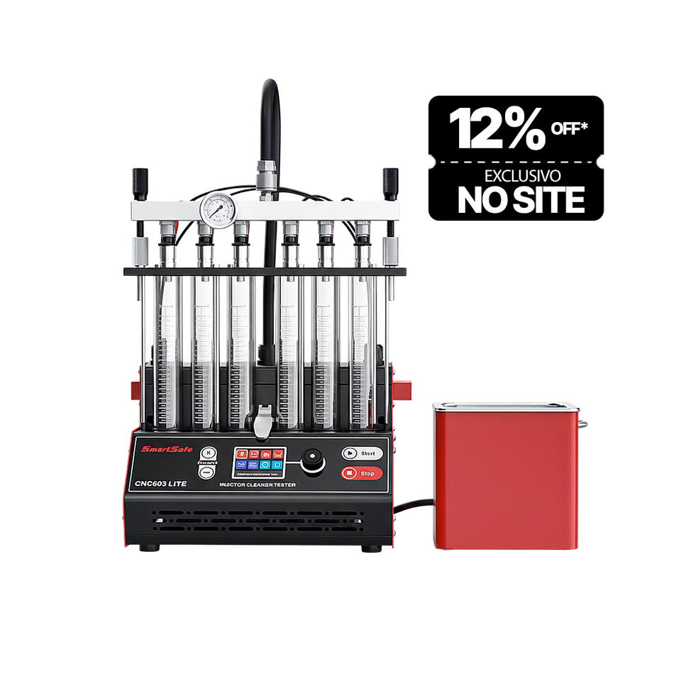 CNC 603 Lite - Equipamento Para Teste E Limpeza De Bico Injetor Smartsafe