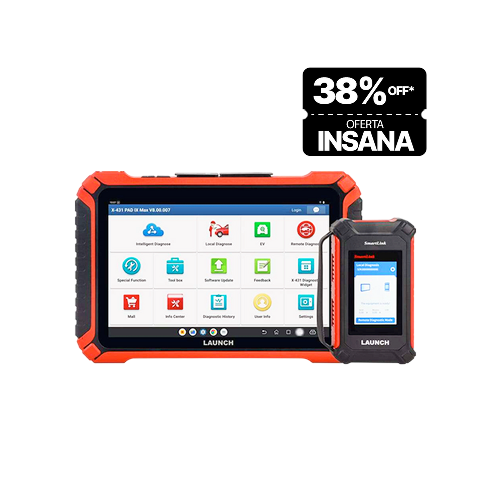 X-431 PAD IX da Launch: Tecnologia de Ponta para Diagnóstico Automotivo
