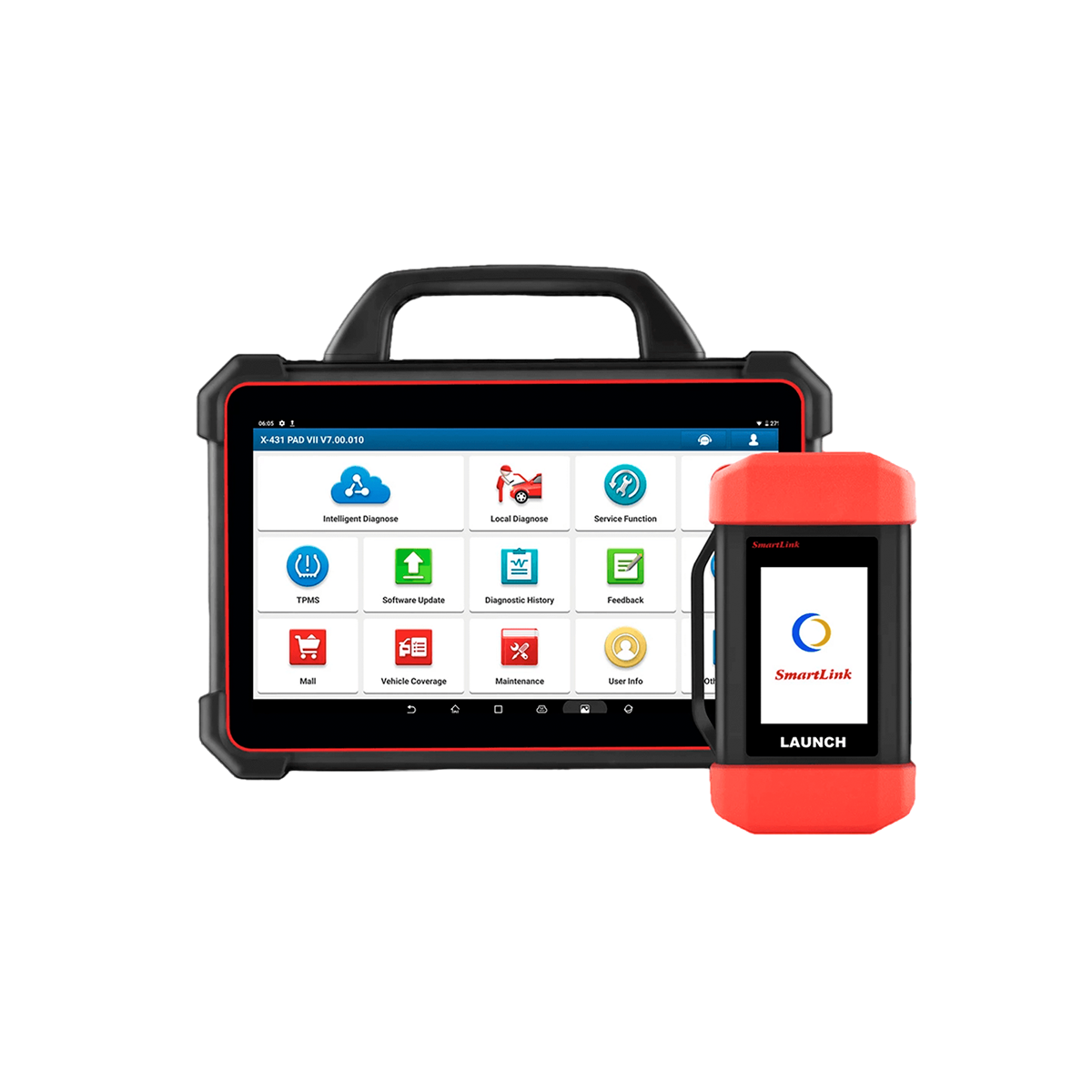 Scanner X431 PAD VII com SmartLink V2.0 LAUNCH | Diagnóstico