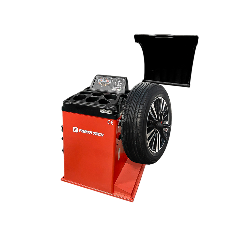 Balanceadora De Rodas Laser Forta Tech Spin 200 - SP200 - Vermelha