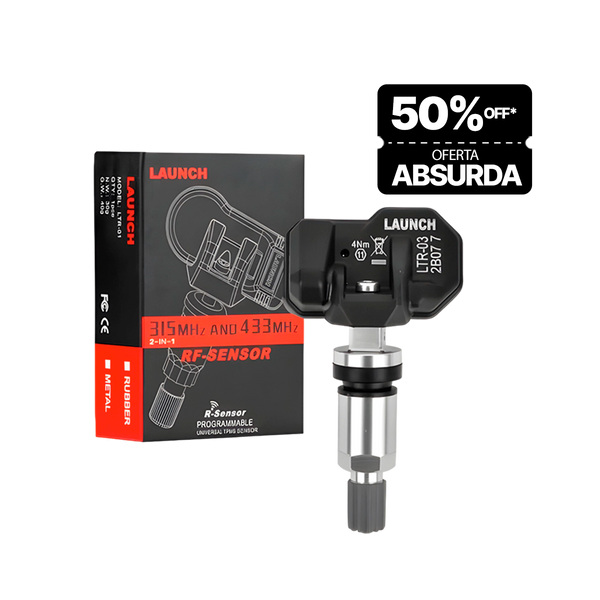 Sensor TPMS Universal e Programável LAUNCH LTR-03 RF