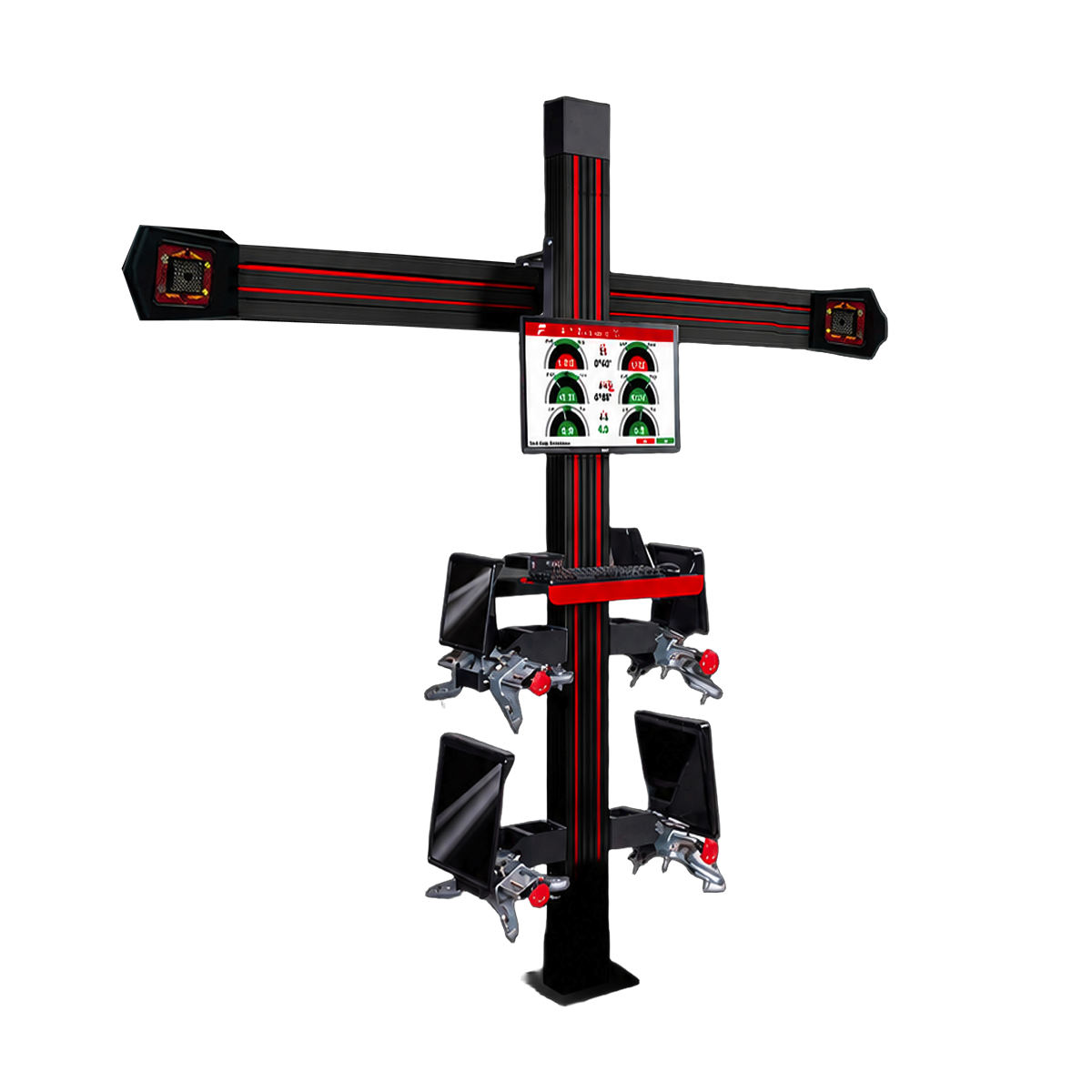 Torre Móvel de Alinhamento 3D Forta Tech Black Elite