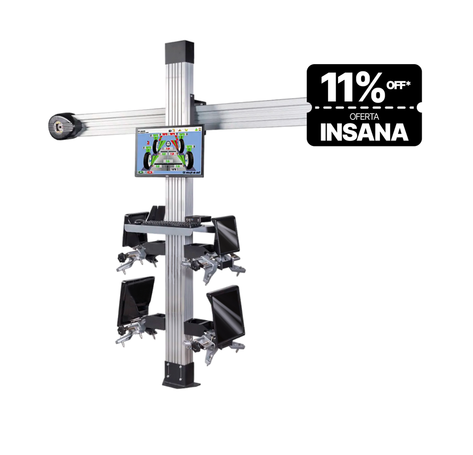 ALINHADORA 3D TORRE FIXA FORTA TECH ESSENCE