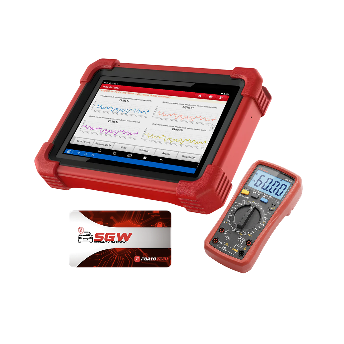 Scanner 919 DTEA pro new edition + SGW + Multímetro (brinde)