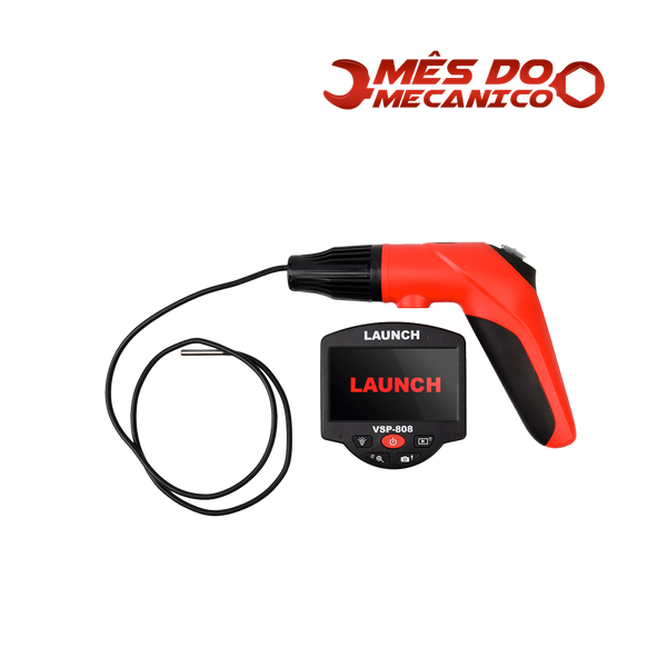 Câmera De Inspeção - Endoscópio Com Cabo Flexível Launch VSP 808