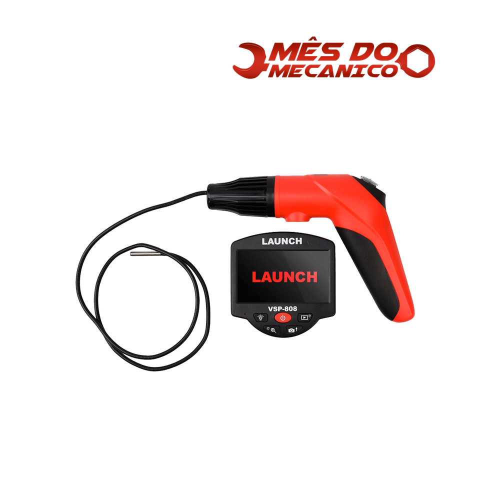 Câmera De Inspeção - Endoscópio Com Cabo Flexível Launch VSP 808